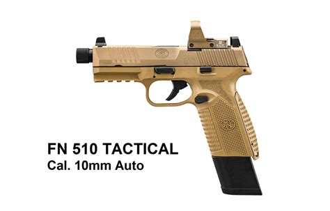 Pistola Fn 510 Tactical Calibre 10mm Auto Sala De Armas
