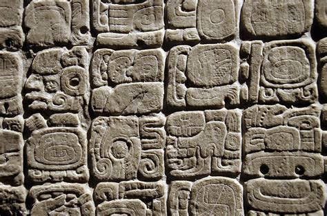 Hd Wallpaper Bass Relief Stone Mexico Anthropological Museum Glyph