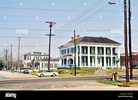 Montgomery Alabama Usa Historic District Of The City Typical Stock