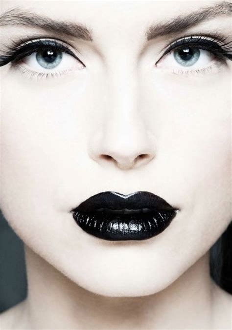 Pin By Chellem On Just Face It Youre Beautiful Black Lips Makeup