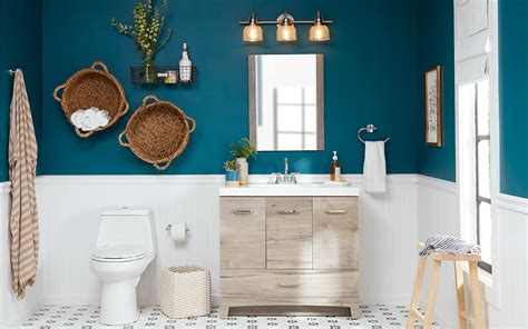 8 Small Bathroom Design Ideas The Home Depot