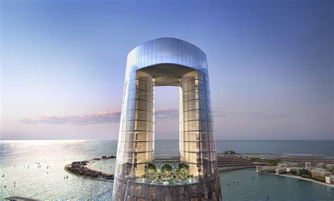 Yahya Jan And Norrs 300m Tall Ciel Tower In Dubais Audacious Heart Of