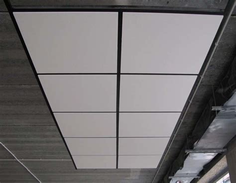 In addition, the ceiling tiles can be removed without damage to the system so that above ceiling items. China Fireproof Fiberglass Acoustic Ceiling Panel / Board ...