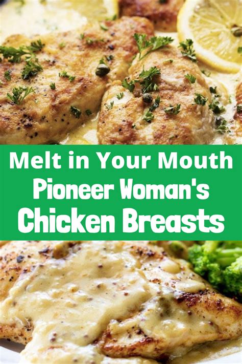Touch device users, explore by touch or with swipe gestures. Pioneer Woman's Best Chicken Breasts - Dinner Recipesz
