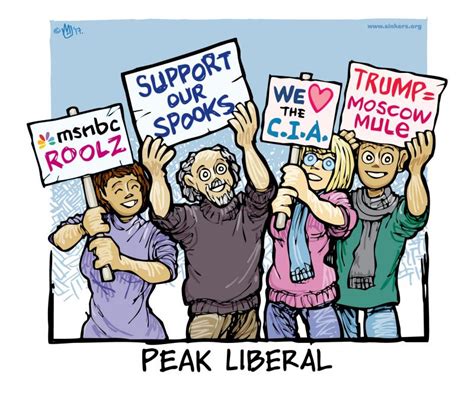 Peak Liberal Cartoon Movement