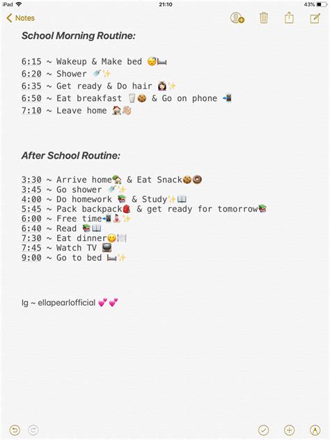 School Morning And Night Routine 💕💕 School Morning Routine Morning