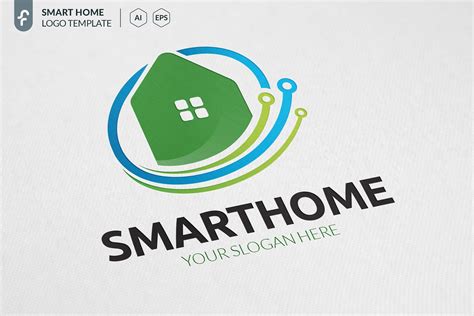 Smart Home Logo #Home#Smart#Templates#Logo | Smart home logo, Home logo, Smart home