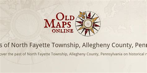 Old Maps Of North Fayette Township