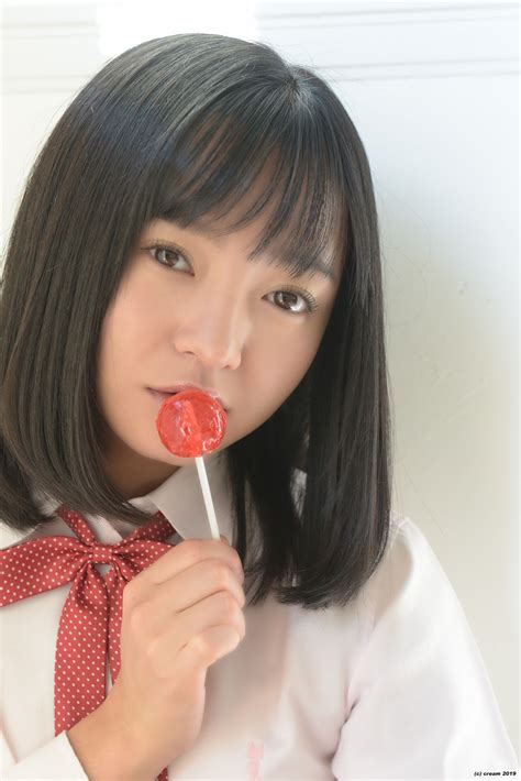 LOVEPOP Ayana Nishinaga Ayana Stripes Cream PPV Photo