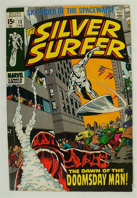 Lot Detail Silver Surfer February 1970 Marvel Comic Book