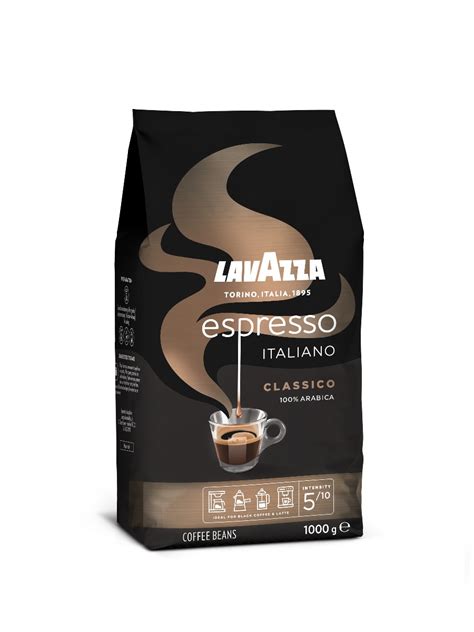 Lavazza Caffe Espresso Italiano Classico Kawa Ziarnista Palona 1 Kg