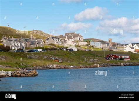 Castlebay The Main Town On The Island Of Barra In The Outer Hebrides