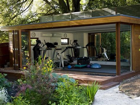 Personal Garden Gym Outdoor Gym Buildings Uk Exercise Studios The