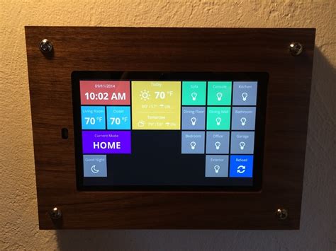 Home Automation Dashboard Smartthings