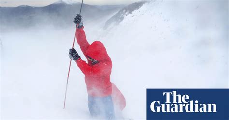 Avalanche Forecasters Work In Blizzard Conditions In Pictures Uk