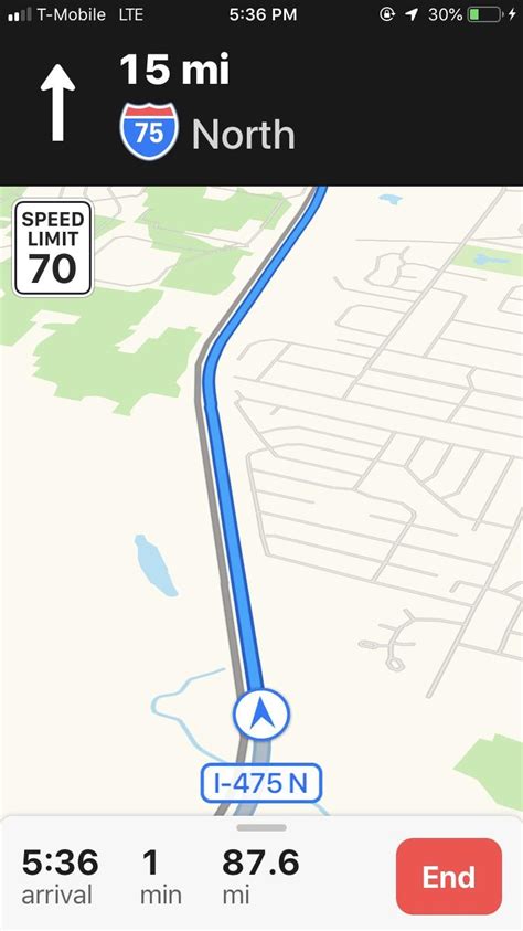 So My Gps Said I Was Going To Arrive At My Destination In One Minute