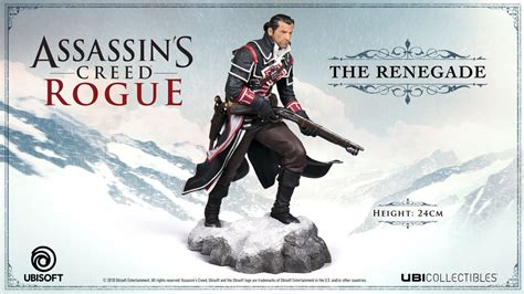 ASSASSIN S CREED ROGUE The Renegade Statue Officiel Ubisoft 24cm