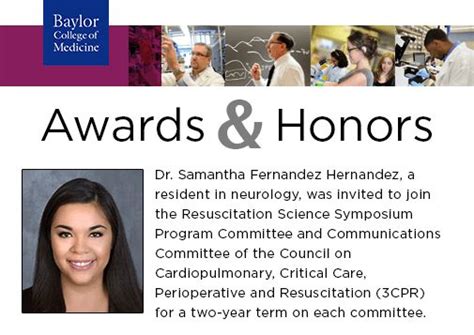 Baylor College Of Medicine On Linkedin Congratulations To Dr Samantha