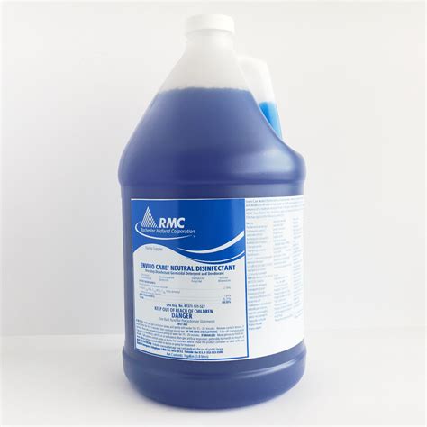 Rmc Enviro Care Neutral Disinfectant Gallon Vacuum Sales And Service