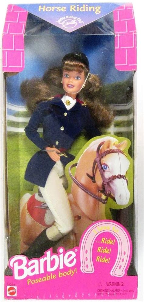 1997 Horse Riding Barbie Doll Barbie Riding Club Poseable Body Mattel