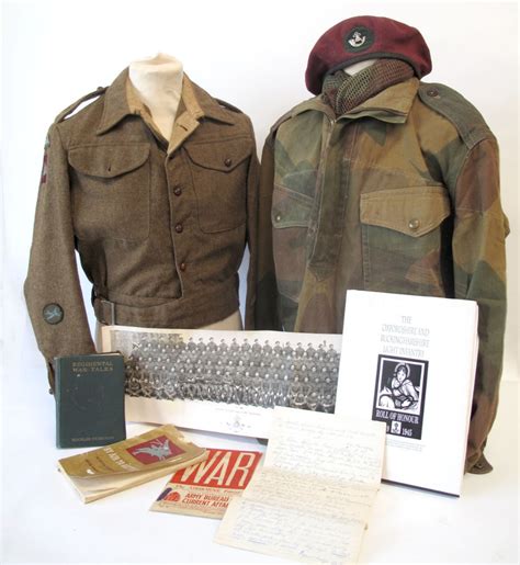 British Ww2 Uniform Grouping Attributed To Private George