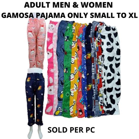 Adult Men And Women Gamosa Pajama Only Small To Xl Lazada Ph