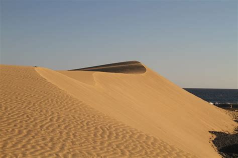 Hd Wallpaper Brown Desert Dunes Gran Canaria Canary Islands Sand