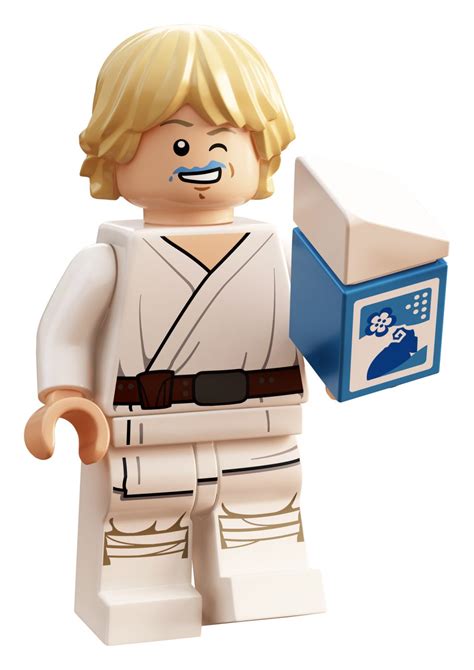 30625 Lego Luke Skywalker With Blue Milk Minifigure The Brothers