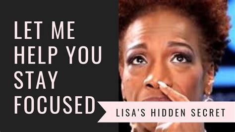 Lisa Nichols Let Me Help You Stay Focused Youtube