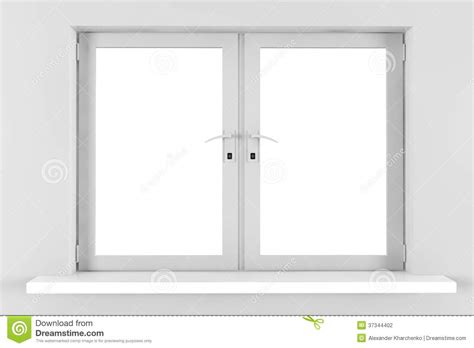 Closed Plastic Window Stock Illustration Illustration Of House 37344402
