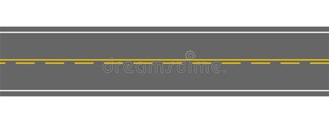 Vector Straight Road Side View Stock Illustrations 82 Vector Straight