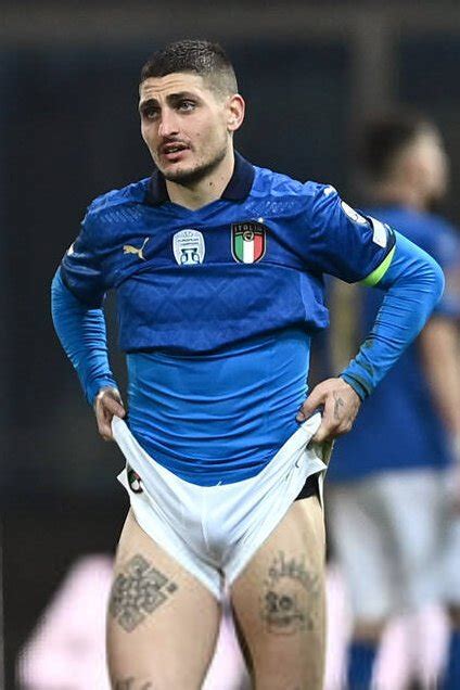 Footballers In Underwear Marco Verratti