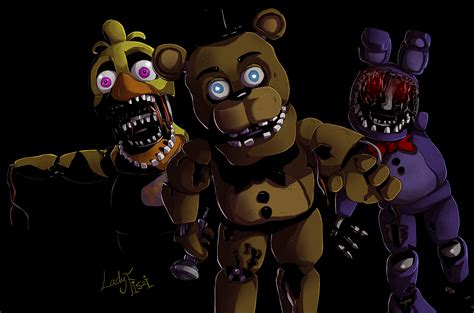 529565 Withered Chica Five Nights At Freddys Withered Freddy Five