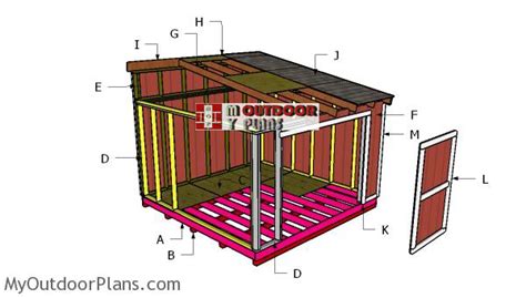 12x14 Lean To Shed Plans Myoutdoorplans