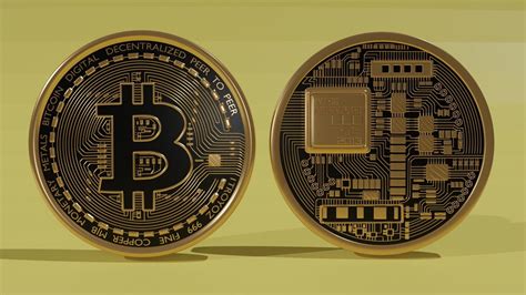 Bitcoin 3d Coin 3d Model Cgtrader
