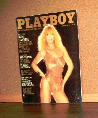 Playboy August Carina Persson Sybil Danning Ted Turner Timothy