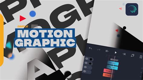 Simple Motion Graphics On Alight Motion Alight Motion Tutorial Youtube