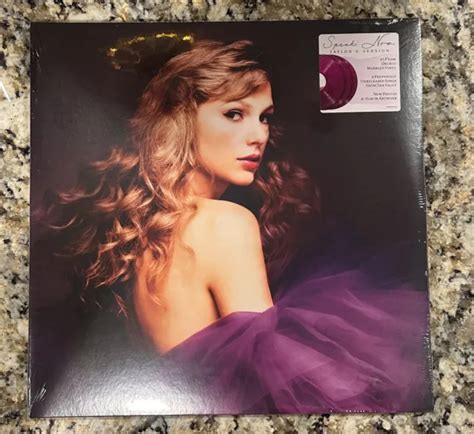 Taylor Swift Speak Now Taylors Version Vinyle Marbré Orchid 3lp