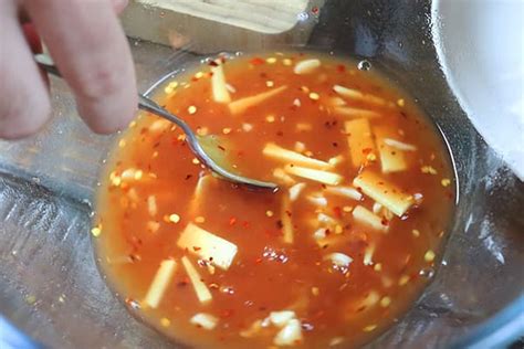 Hot and sour soup is whatever good stock you have on hand, thickened with cornstarch, containing various bits of meat and vegetables, and finished with vinegar and white pepper. Sweet and Sour Chicken with Pineapple