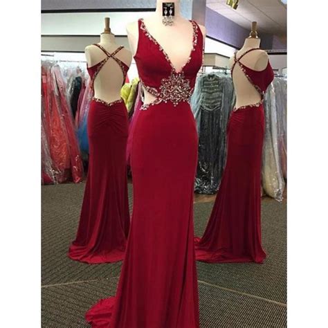Cap Sleeve Princess Prom Dresses With Lace Appliques Red Illusion Prom