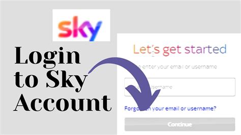 how to login to sky account sky account login sign in to sky help youtube