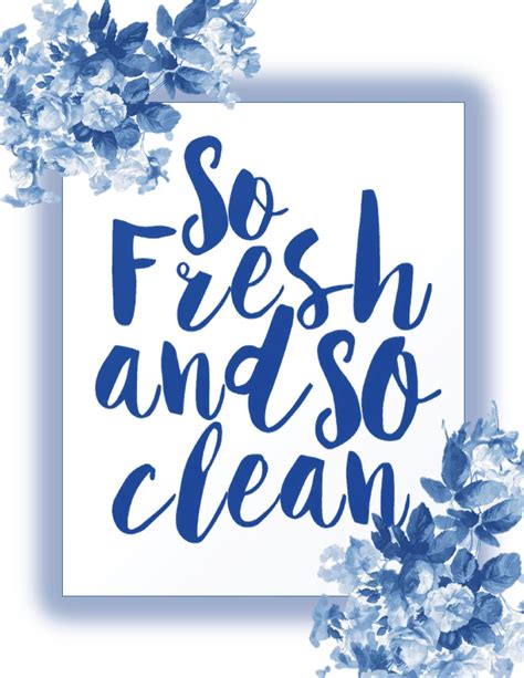 So Fresh So Clean Digital Download Etsy