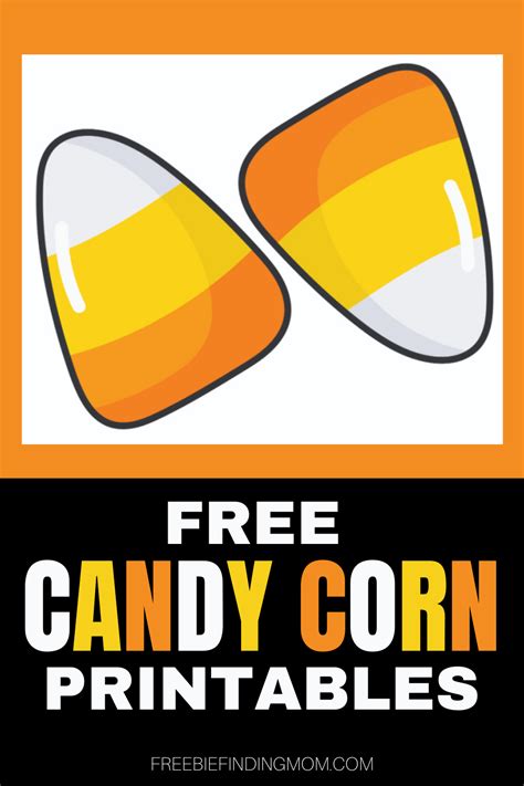 Free Candy Corn Printables Candy Corn Candy Corn Crafts Free Candy