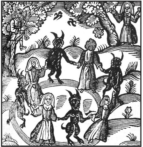 An Image Of People Dancing In The Woods With Trees And Flowers Behind Them Vintage Line Drawing