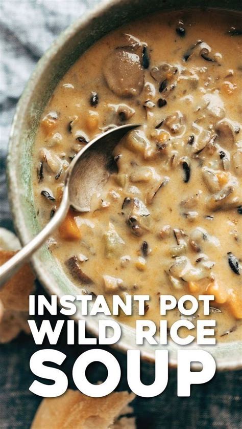 Obviously i can't give you the whole recipe here, but i just wanted to save a few. Instant Pot Wild Rice Soup - Pinch of Yum | Recipe ...