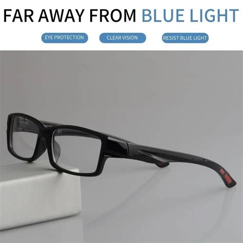 vazrobe tr90 blue light glasses men ultra light computer eyeglasses frame man blocking blue