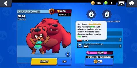 Gold and gems are important because they allow us to unlock weapons, skins, and characters. Nita | Characters in Brawl Stars - Brawl Stars Guide ...