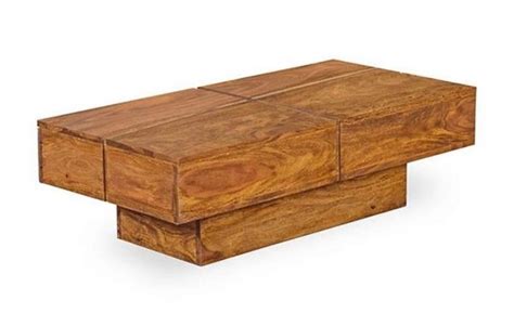 Driftingwood Sheesham Wood Center Table For Living Roomcoffee Table In