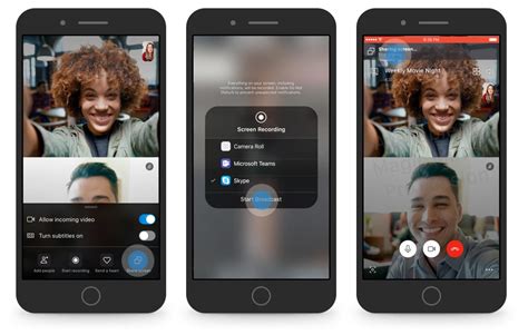 Tap the screen to bring up the. Skype Brings Screen Sharing To Its iOS And Android Apps ...