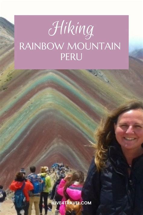A Pin Created By Ilive4travel About Hiking Rainbow Mountain Peru